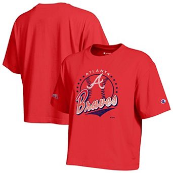 Women's Champion Red Atlanta Braves All-Star T-Shirt