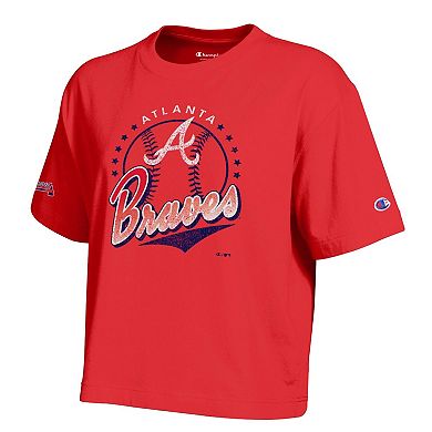 Women's Champion Red Atlanta Braves All-Star T-Shirt