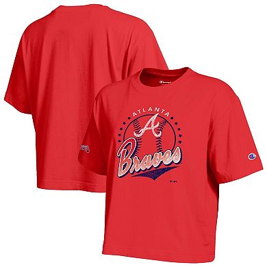 Women's Champion Red Atlanta Braves All-Star T-Shirt
