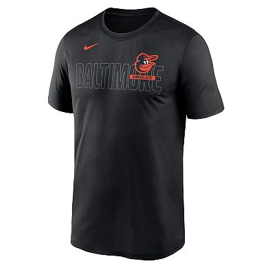 Men's Nike Black Baltimore Orioles Knockout Team Legend Dri-FIT T-Shirt