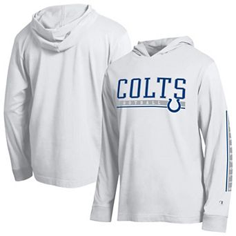 Men's Champion White Indianapolis Colts All Star Hoodie T-Shirt