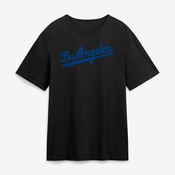 Men's Fanatics Black Los Angeles Dodgers Alt Logo Legacy T-Shirt