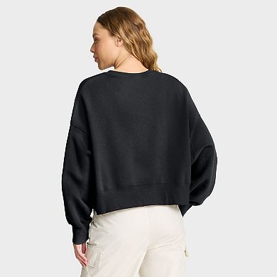 Women's Nike Black Detroit Tigers Oversized Primetime Sweatshirt