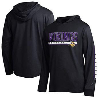 Men's Champion Black Minnesota Vikings All Star Hoodie T-Shirt