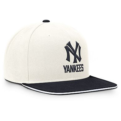 Men's Nike Cream/Navy New York Yankees Cooperstown Pro Dri-FIT Snapback Hat