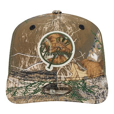 Men's New Era Camo New York Yankees Realtree 9SEVENTY Adjustable Hat