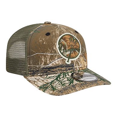 Men's New Era Camo New York Yankees Realtree 9SEVENTY Adjustable Hat