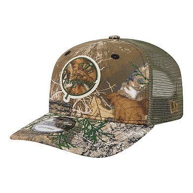 Men's New Era Camo New York Yankees Realtree 9SEVENTY Adjustable Hat