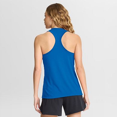 Women's Nike Blue Detroit Lions Hurry Up Tri-Blend Dri-FIT Tank Top