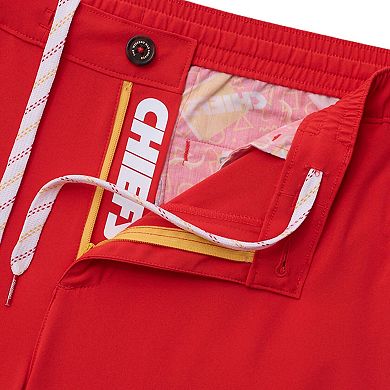 Men's Chubbies Red Kansas City Chiefs Everywear Shorts