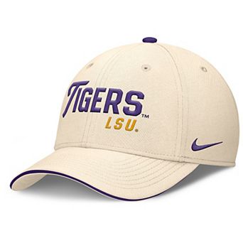 Men's Nike Natural LSU Tigers 2026 Primetime Swooshflex Hat
