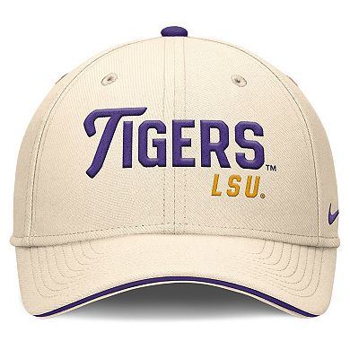 Men's Nike Natural LSU Tigers 2026 Primetime Swooshflex Hat
