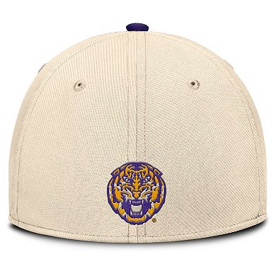 Men's Nike Natural LSU Tigers 2026 Primetime Swooshflex Hat