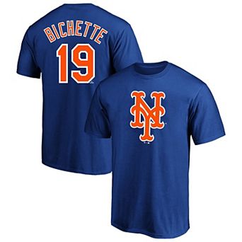 Men's Profile Bo Bichette Royal New York Mets Big & Tall Player Name & Number T-Shirt