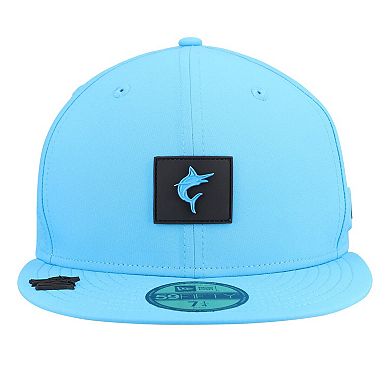Men's New Era Blue Miami Marlins 2026 Clubhouse Alternate 59FIFTY Fitted Hat