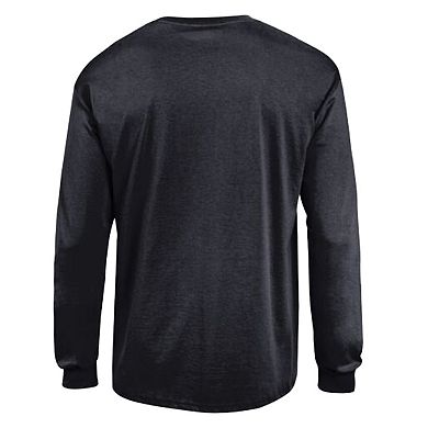Men's Champion Black San Francisco 49ers Arch Over Logo Long Sleeve T-Shirt