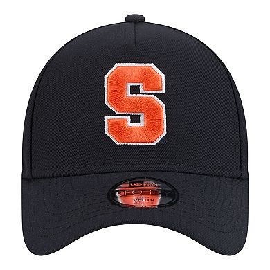 Youth New Era Navy Syracuse Orange 9FORTY A-Frame Adjustable Hat