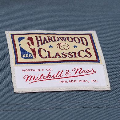 Men's Mitchell & Ness Blue Boston Celtics Thunderstorm T-Shirt