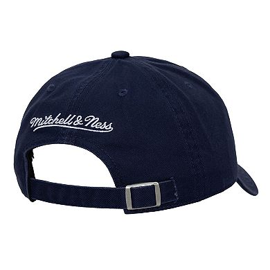 Men's Mitchell & Ness Navy Houston Rockets Hardwood Classics 1904 Adjustable Hat