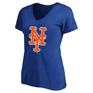 Women's Profile Bo Bichette Royal New York Mets Plus Size Name & Number V-Neck T-Shirt