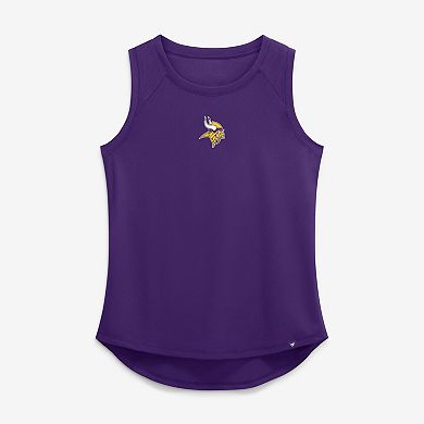 Women's Fanatics Purple Minnesota Vikings Mesh Triumphant Win Tank Top