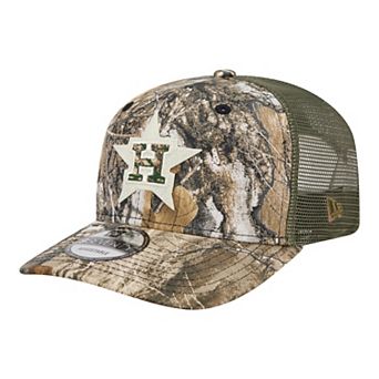 Men's New Era Camo Houston Astros Realtree 9SEVENTY Adjustable Hat