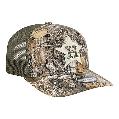 Men's New Era Camo Houston Astros Realtree 9SEVENTY Adjustable Hat