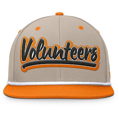 Men's Fanatics Khaki/Tennessee Orange Tennessee Volunteers Colt Fitted Hat
