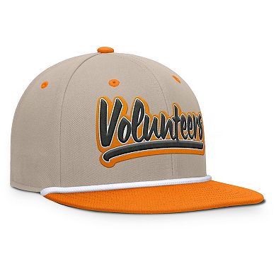 Men's Fanatics Khaki/Tennessee Orange Tennessee Volunteers Colt Fitted Hat