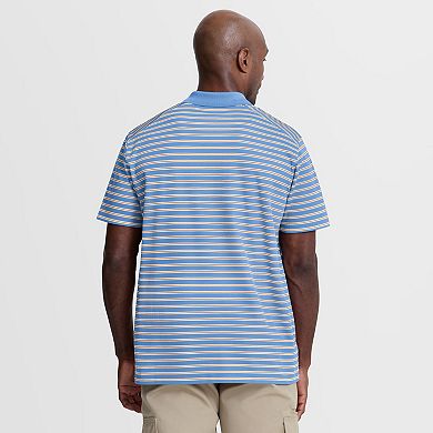 Men's Nike Light Blue/White Tennessee Volunteers Striped Dri-FIT Polo