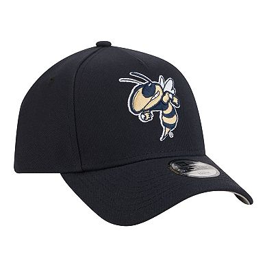 Youth New Era Navy Georgia Tech Yellow Jackets 9FORTY A-Frame Adjustable Hat