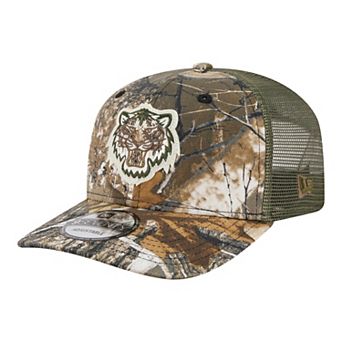 Men's New Era Camo Detroit Tigers Realtree 9SEVENTY Adjustable Hat