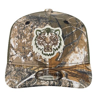 Men's New Era Camo Detroit Tigers Realtree 9SEVENTY Adjustable Hat