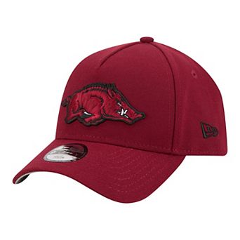 Youth New Era Cardinal Arkansas Razorbacks 9FORTY A-Frame Adjustable Hat