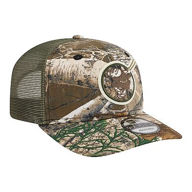 Men's New Era Camo San Diego Padres Realtree 9SEVENTY Adjustable Hat