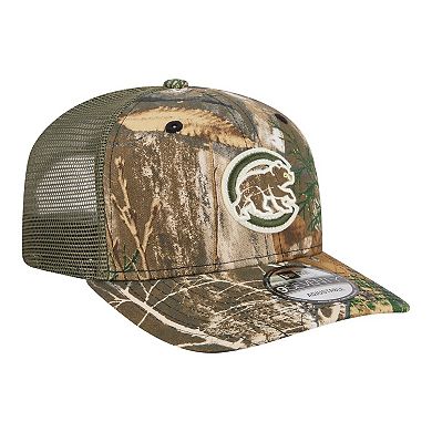 Men's New Era Camo Chicago Cubs Realtree 9SEVENTY Adjustable Hat