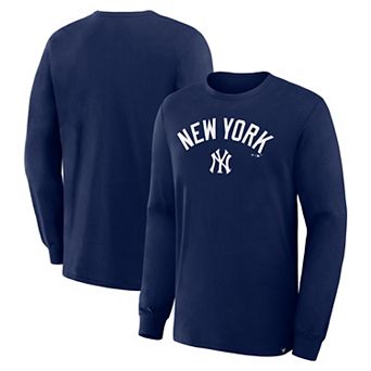 Men's Fanatics Navy New York Yankees Lock-Up Legacy Long Sleeve T-Shirt