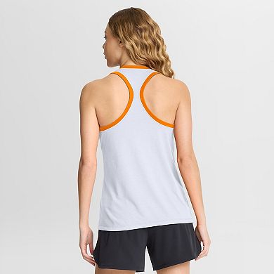 Women's Nike White Tennessee Volunteers Uni Name Tri-Blend Dri-FIT Tank Top