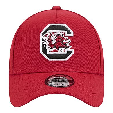 Youth New Era Garnet South Carolina Gamecocks 9FORTY A-Frame Adjustable Hat