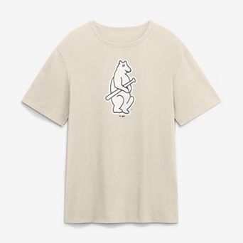 Men's Fanatics Tan Chicago Cubs Alt Logo Legacy T-Shirt