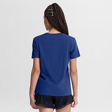 Women's Nike Royal Los Angeles Dodgers Wordmark T-Shirt