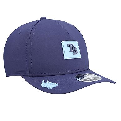 Men's New Era Navy Tampa Bay Rays 2026 Clubhouse 9FORTY A-Frame Adjustable Hat