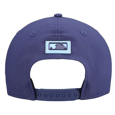 Men's New Era Navy Tampa Bay Rays 2026 Clubhouse 9FORTY A-Frame Adjustable Hat