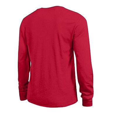 Women's Champion Red Philadelphia Phillies Long Sleeve T-Shirt