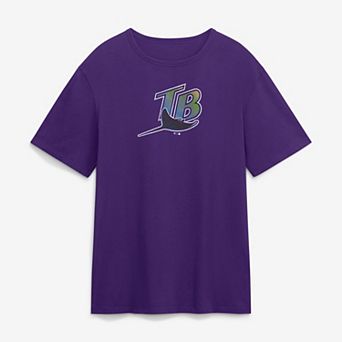 Men's Fanatics Purple Tampa Bay Rays Alt Logo Legacy T-Shirt
