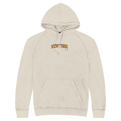 Unisex Stadium Essentials White New York Knicks Get Back Vintage Raglan Hoodie