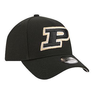 Youth New Era Black Purdue Boilermakers 9FORTY A-Frame Adjustable Hat