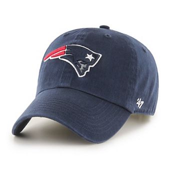 Preschool '47 Navy New England Patriots Clean Up Adjustable Hat