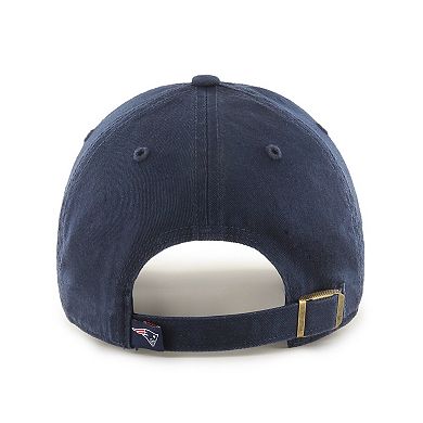 Preschool '47 Navy New England Patriots Clean Up Adjustable Hat