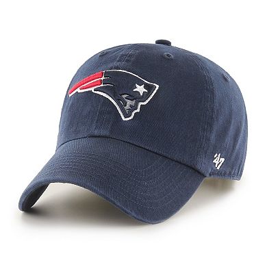 Preschool '47 Navy New England Patriots Clean Up Adjustable Hat